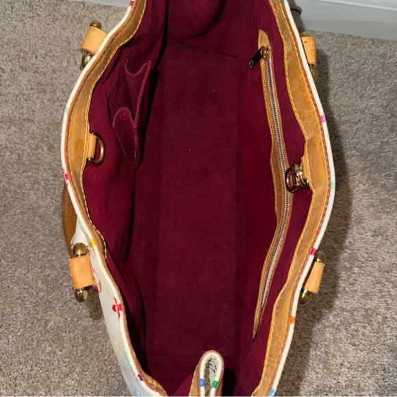 Louis Vuitton Multicolor Monogram Tote with Tan Accents - Picture 9 of 16